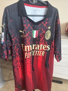 AC Milan 22/23 Fourth Jersey Giroud L Football Shirt Soccer Jersey - Picture 1 of 2