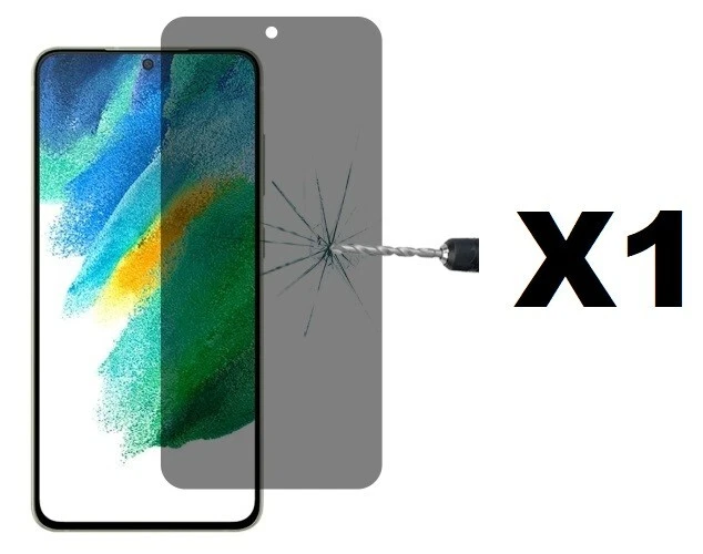 Privacy Screen Tempered Glass Screen Protector Anti-Spy for Samsung Galaxy S21 - Image 1 of 1