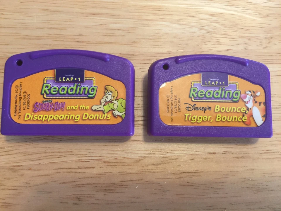 Leap Frog LeapPad Bounce, Tigger, Bounce / Leap 1 Reading  & Scooby-Doo Kids - Image 1 of 3