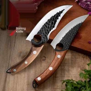 Cuchillo De Carnicero japonés Acero Inoxidable Para Chef Carniceria Cocina Sharp - Picture 1 of 43