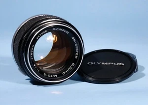 Olympus OM G Zuiko 50mm f/1.4 Fast Prime Lens Silver Nose * Excellent - Picture 1 of 5
