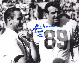 GINO MARCHETTI signierter HOF 72 8X10 Hochglanz s/w Foto JSA Sticker - Bild 1 von 1