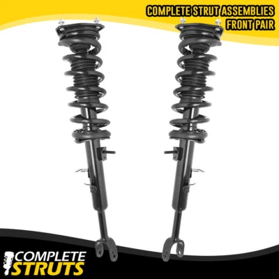 Front Pair Complete Struts & Spring Assemblies for 2003-2007 Infiniti G35 RWD - Image 1 of 2