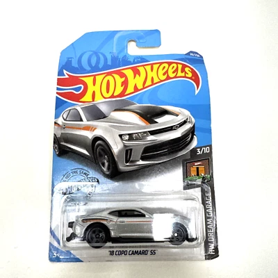 Copo Camaro SS 2017 Hot Wheels HW Dream Garage 2018 (daños en el paquete) Foto 1 de 4