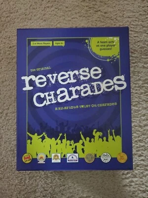 Reverse Charades 2015 Game USAopoly (OPEN, USED ONCE) - Image 1 of 3