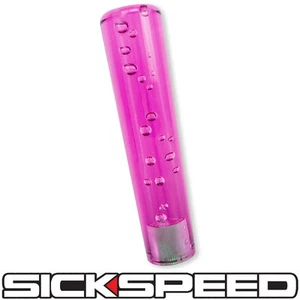 PINK BUBBLE SHIFT KNOB FOR AUTOMATIC THROW GEAR SHIFTER SELECTOR 8" 8X1.25 K49 - Picture 1 of 1