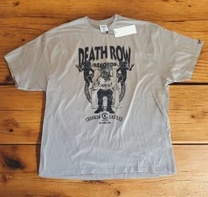 Crooks & Castles Mens 2XL Death Row Records Core Graphic Tee T-Shirt Tan NWT - Picture 1 of 9