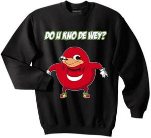 Sudadera Ugandan Knuckles, sudadera meme, sudadera Do you know the way - Imagen 1 de 4