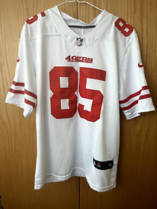 Men's San Francisco 49ers George Kittle #85 Player Game Stitched Jersey White