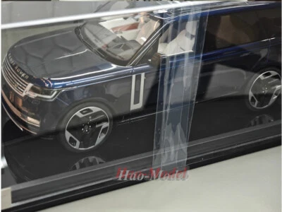 MH Mercedes 1:18 range rover Resin Diecast Model Car Hobby Collection Gifts Blue - Image 1 of 4