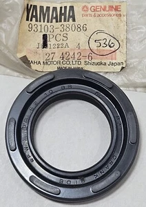 1 NOS 1973-1974 Genuine Yamaha MX360 SC500 DT360 Crank Oil Seal OEM 93103-38086 - Picture 1 of 3