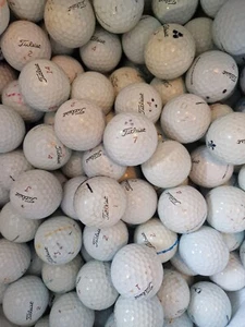 40 palline da golf Titleist Pro V1X usate - grado B/C - ideali per la pratica - Foto 1 di 1