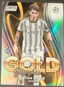 2023 Topps Chrome Stadium Club Soccer- Glimpses of Gold MATIAS SOULE GG-MS - Bild 1 von 1