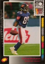 1992 Wild Card WLAF Football Trading Cards Pick From List