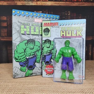 Marvel The Incredible Hulk Standee - Modellino in plastica esclusiva Loot Crate in confezione - Foto 1 di 22