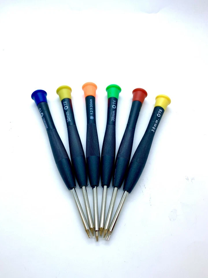 DESTORNILLADORES MAGNÉTICOS PENTALOBE 1.2*, TORX T2 T3, T4, T5, T6 PARA MACBOOK AIR PRO  - Imagen 1 de 1