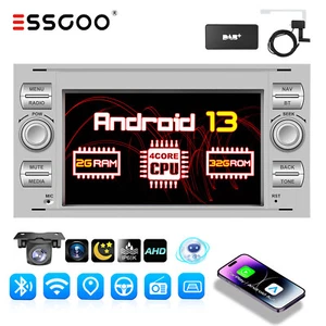 Für Ford Focus Transit MK7 Android 13 2+32G DAB+ Carplay Autoradio GPS NAVI Kam - Bild 1 von 15