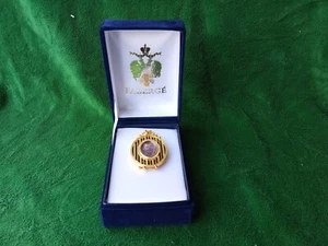 Antique Vintage Enamel Faberge Pendant - Picture 1 of 7