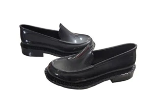 Melissa Jelly Penny Mocasín Panapana Zapatos de Lluvia Talla 5 Negros - Imagen 1 de 6