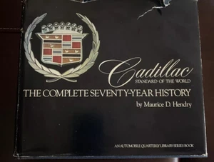 Cadillac Standard Of The World The Complete Seventy-Year History HBK 1973 1st Ed - Imagen 1 de 11