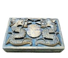 OLD CHINESE VINTAGE WOODEN HAND CRAFTED BOX DROGAN ART CHINESE BOX COLLECTIBLE.