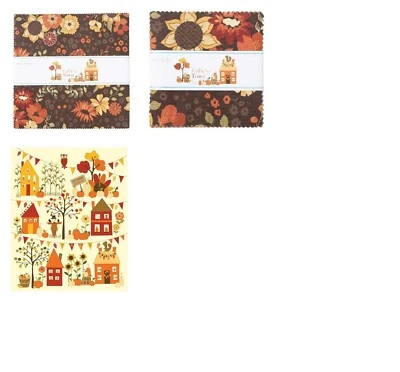 "Fall's in Town" Предварительные вырезки и Панели от Sandy Gervais, Вы Выбираете - Изображение 1 из 4