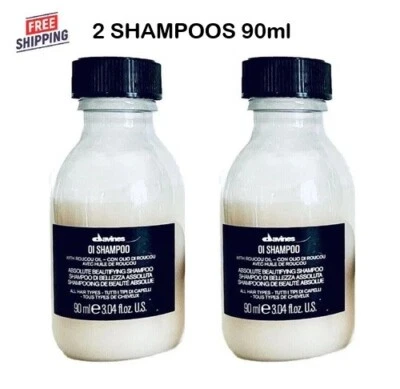 PACK 2 TAMAÑO VIAJE - Davines OI Champú Embellecedor Absoluto 90ml / 3.04oz Foto 1 de 4