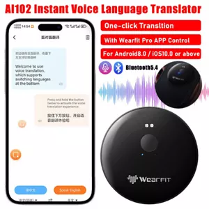 144+ Languages AI Translator Device Voice Video Call Translation for iOS Android - Picture 1 of 14