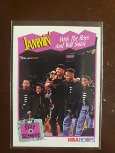 1991 NBAHoops Jammin' with Will Smith & the Boys Karte #326 EX-NM - Bild 1 von 2