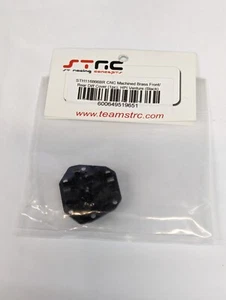 STRC CNC Mach Brass Front/Rear Diff Cover (1pc) Venture (Black) STRCSTH11686BR - Picture 1 of 1