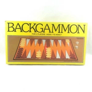 Whitman Backgammon Game Western Publishing Company Vintage 1981 Made In USA - Picture 1 of 6