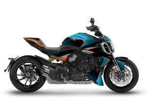 NEW Graphic kit for DUCATI DIAVEL V4 (2023~) Full Graphic kit (BR-OB) - Picture 1 of 7