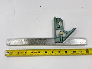 SEARS ARTIGIANO 93969 QUADRATO COMBINATO 12" con LIVELLO ~ USA - Foto 1 di 3