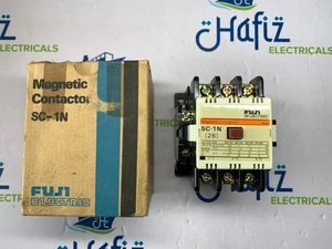 FUJI ELECTRIC SC-1N (26) Contattore magnetico BOBINA: 380-400 VAC 50Hz SPEDIZIONE GRATUITA - Foto 1 di 8