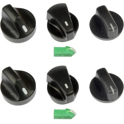 Juego de 2 perillas de control de aire acondicionado Dorman SET-RB76884-2 para camioneta F150 F250 F350 par Foto 1 de 4