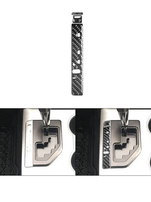 Interior Carbon Fiber Auto Gear Console Trim Cover For Toyota Camry 2012-2014  - image 1 of 4