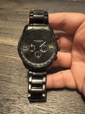 Hombre Akribos XXIV Cuarzo Multifunción Inoxidable Foto 1 de 3