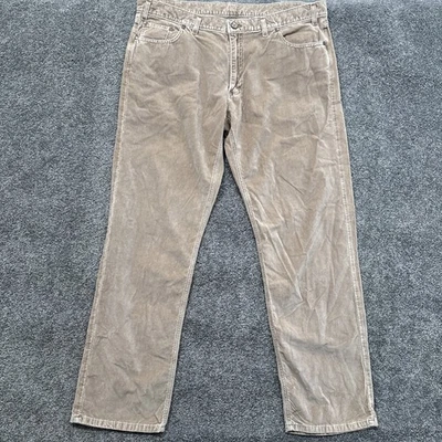 Mens 38x32 Bills khakis 5T32-CAF4 5-Pocket Tea Label FOUNDRY MOLESKIN Trim Fit - Image 1 of 4