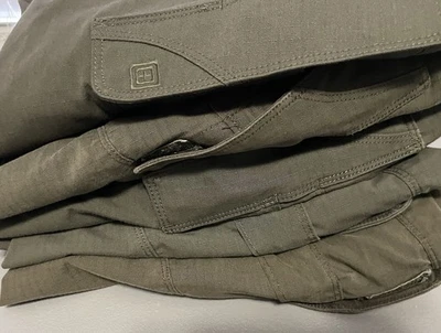 Calças Stryker Táticas Masculinas 5.11 - Estado Usado - Lote de Cinco (5) 34x32 - Imagem 1 de 4