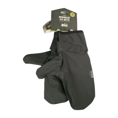 NUEVO CON ETIQUETAS REI COOP Mitones Minimalistas GTX Goretex Unisex Adulto Pirata Negro Talla MEDIANA Foto 1 de 4