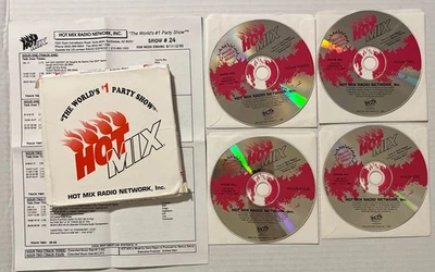 Hot Mix RADIO SHOW CD 1993 Show #24 Dance Urban Pop Party DJ mixes-Rare- Inserts - Image 1 of 4