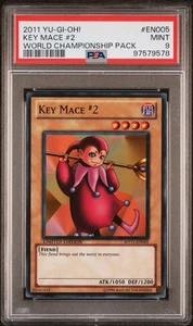 Yu-Gi-Oh! Paquete Campeonato Mundial 2011 Key Mace #2 WP11-EN005 PSA 9 como nuevo - Imagen 1 de 2