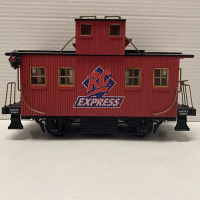 Aristocraft G Scale RC Cola Express 4-Wheel Red Caboose Missing Parts 1:16 - Image 1 of 4
