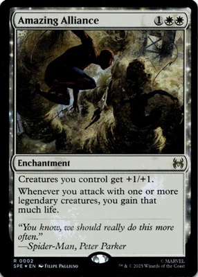 MTG Amazing Alliance Foil NM Marvel's Spider-Man: Eternal-Legal Magic - Image 1 of 2