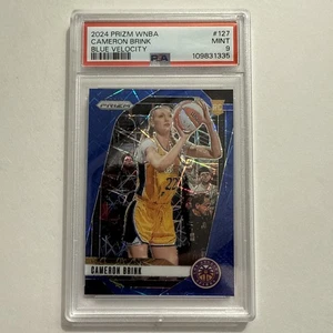2024 Panini Prizm Wnba #127 Cameron Brink Blue Velocity PSA 9 - Picture 1 of 2