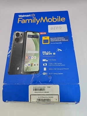 BLU View Speed 5G BLB160V 64GB - Blue Family Mobil Prepaid Phone Android  - Image 1 of 3