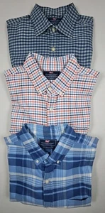 Lote de 3 Camisas Vineyard Vines Para Hombre Grandes Calce Ajustado 2 Murray, Performance Cooper - Imagen 1 de 22