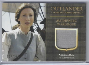 Outlander Temporada 3 Tarjetas Coleccionables Convención Armario Tarjeta CE4 002/299 Claire JSC - Imagen 1 de 2