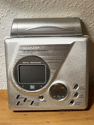 Sharp MD-MT90 Minidisc Recorder Player MD portable vintage Retro Walkman - Bild 1 von 4