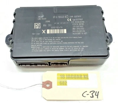 Módulo de control de entrada sin llave Jaguar XE 2017-2019 OEM. Foto 1 de 4